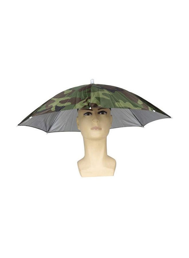 NIBEMINENT Foldable Fishing Hat Headwear Umbrella Camouflage - Image 2