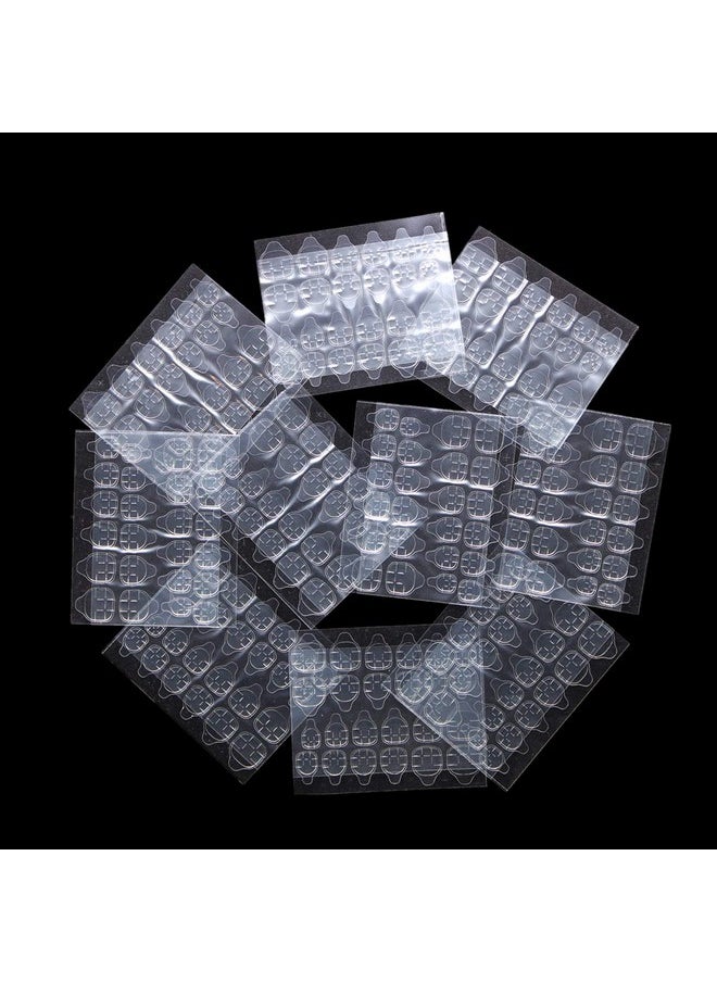 Beromt Double-Side Nail Glue Sticker, False Nail Glue Jelly Gel Tape Adhesive Tabs Nail Glue Transparent Flexible Adhesive Fake Nails Tips For Manicure- 01Pc  - Image 1
