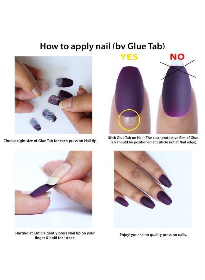 Beromt Double-Side Nail Glue Sticker, False Nail Glue Jelly Gel Tape Adhesive Tabs Nail Glue Transparent Flexible Adhesive Fake Nails Tips For Manicure- 01Pc  - Image 4
