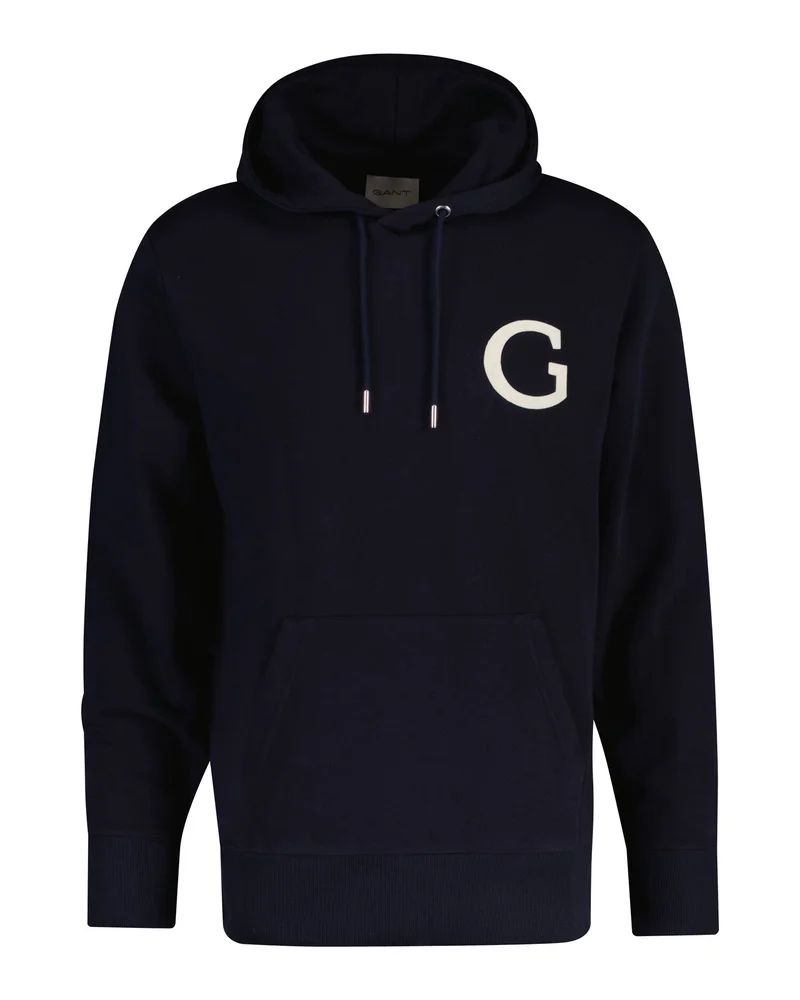 Cotton Blend Hoodie With Logo Badge