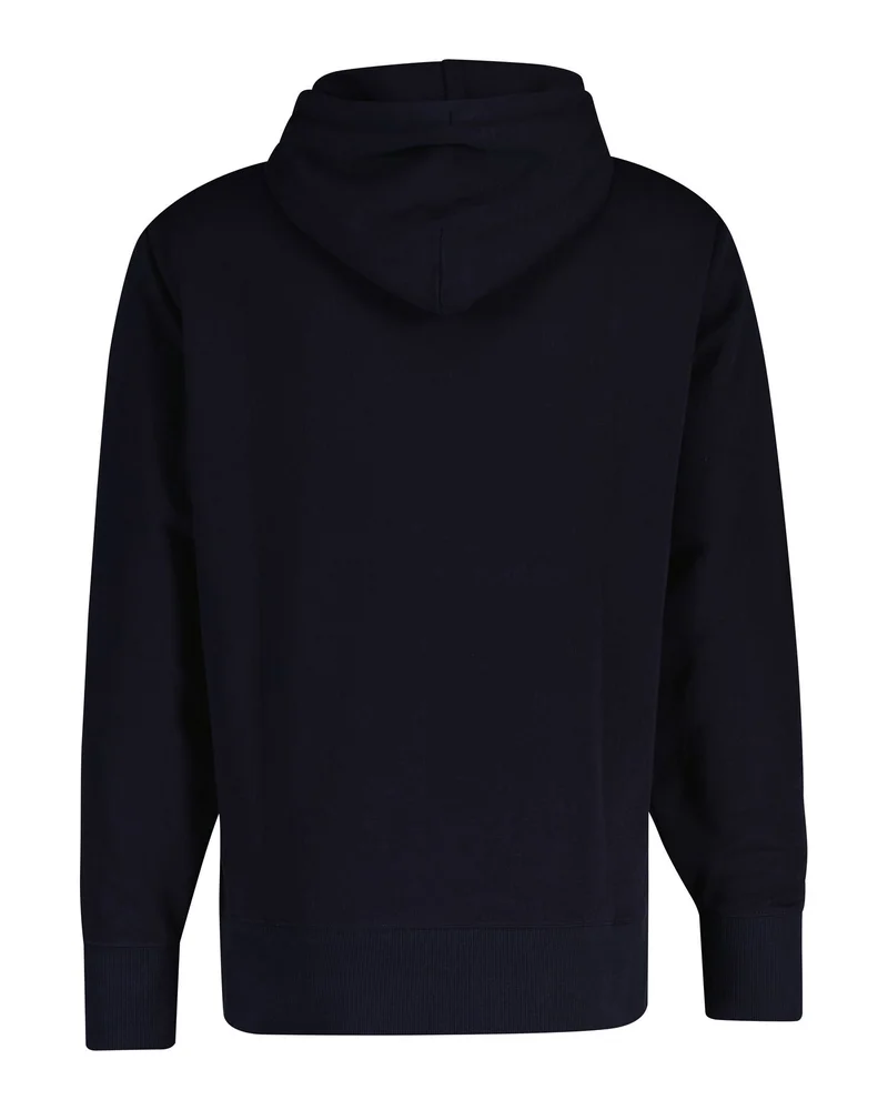 غانت Cotton Blend Hoodie With Logo Badge