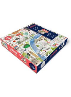 London: A Puzzle for Curious Wanderers: 1000-Piece Puzzle with 20 Shaped Pieces, from Sunday Times Bestselling Author Jack Chesher @Livinglondonhistory  - Image 4