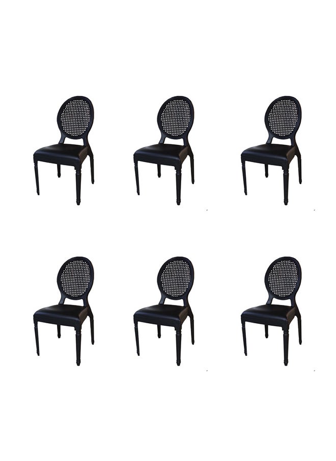 JILPHAR FURNITURE Jilphar Furniture Polypropylene Dining Chair, 1311A set of 6pcs 