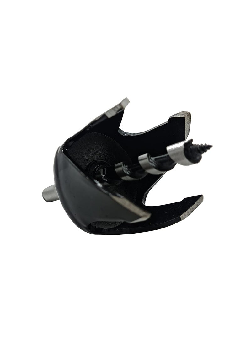 ANYM - ANYM 3 Piece Lock Installation Kit for Cutting Circular Door Holes Saw With Spherical Ball Shape Auger Drill Bit Cutter - Image 1