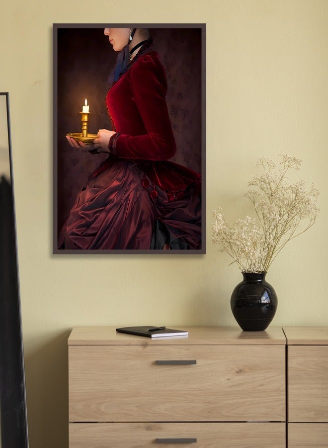 4gdran Canvas Wall Art For Wall Decoration Abstract Design With A Hollow Frame Size 120x80cm One Piece - Image 4