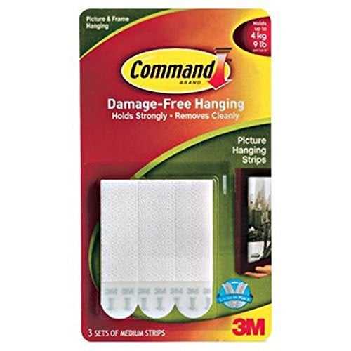 Command Strips 17201 Medium Command™ Adhesive Removable Interlocking Fasteners - Image 3