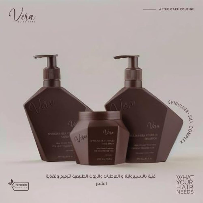 Vera Pro Hair Mask After Care (Spirulina - Silk Complex) - 400 ML - Image 4