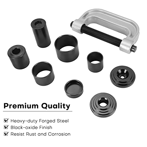 Acymner Ball Joint Press & U Joint Removal Tools | Heavy Duty Ball Joint Service Tool with 4-Wheel Drive Adapters for Most 2WD and 4WD Car Pickup and Light Truck - Image 3