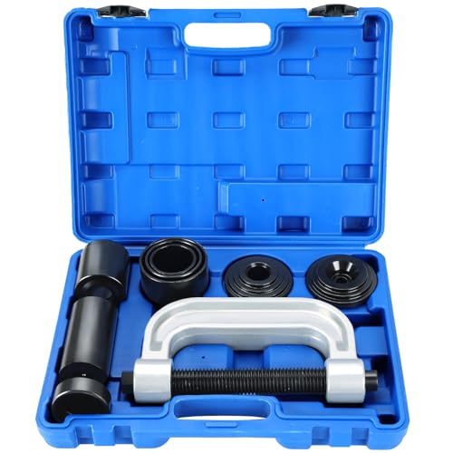 Acymner Ball Joint Press & U Joint Removal Tools | Heavy Duty Ball Joint Service Tool with 4-Wheel Drive Adapters for Most 2WD and 4WD Car Pickup and Light Truck - Image 1