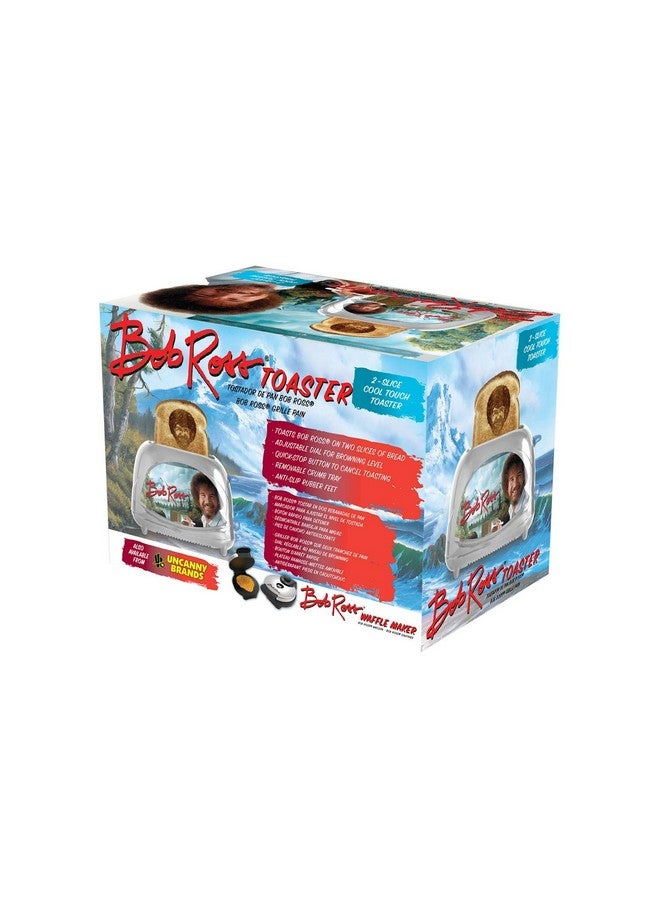 Uncanny Brands Bob Ross Toaster - Toasts Bob's Iconic Face onto Your Toast  - Image 3