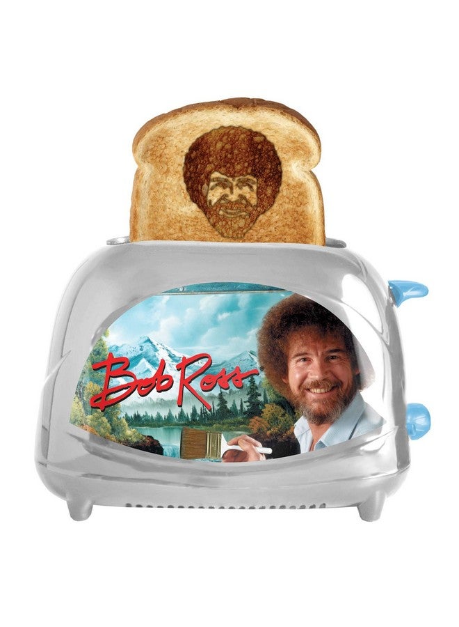 Uncanny Brands Bob Ross Toaster - Toasts Bob's Iconic Face onto Your Toast  - Image 1
