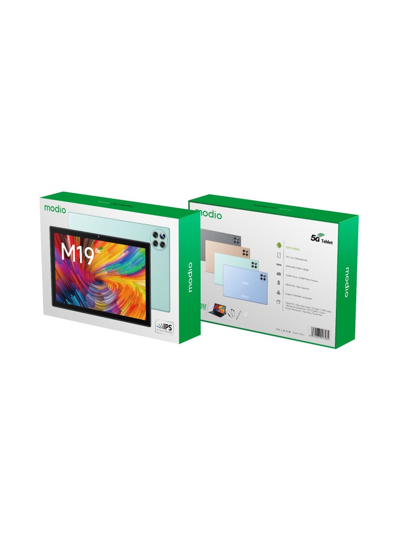 modio M19 5G Tablet PC 10.1 Inch with 8GB Ram 512GB ROM Gold - Image 5