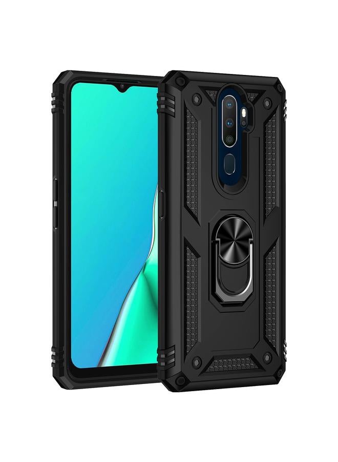 اس-توب جراب هاتف OPPO A9 2020 مقاوم للصدمات مصنوع من مادة TPU + PC - Image 2