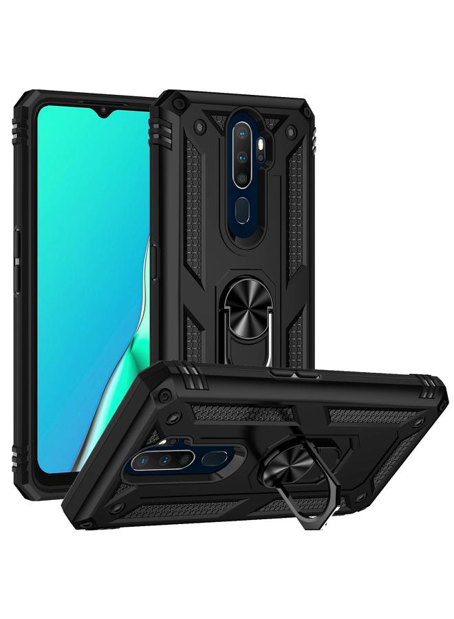 اس-توب جراب هاتف OPPO A9 2020 مقاوم للصدمات مصنوع من مادة TPU + PC - Image 1