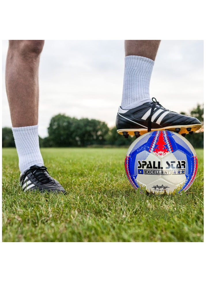 Spall Football Soccer Ball For Matches World Cup Best Indoor/Outdoor Water Proof Ball For Professional Training And Match Men And Women Youth And Adult - Image 2