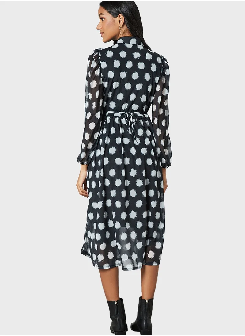 SIVVI for HANIYA Printed Shift Dress
