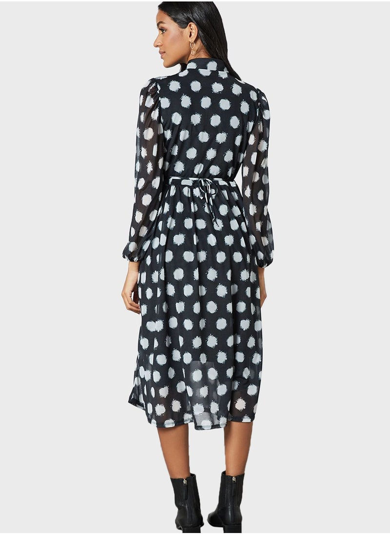 SIVVI for HANIYA - Printed Shift Dress - Image 1