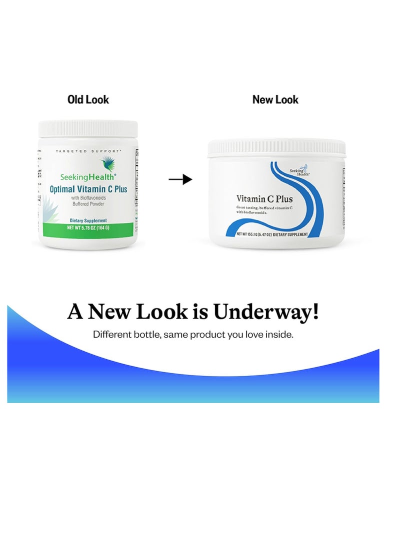 Seeking Health Optimal Vitamin C Plus, Physician Formulated Vitamin C Powder with Bioflavinoids, Supports Healthy Immune System, Vegan and Vegetarian Formula (36 servings)*  - Image 2