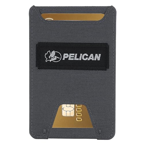 Pelican Aegis AirTag WalletCard Holder RFID Blocking Slim Wallet with Airtag Holder Holds 7 DebitCredit Cards Cash wQuick access Front Pocket Durable 500D Cordura Charcoal - Image 1