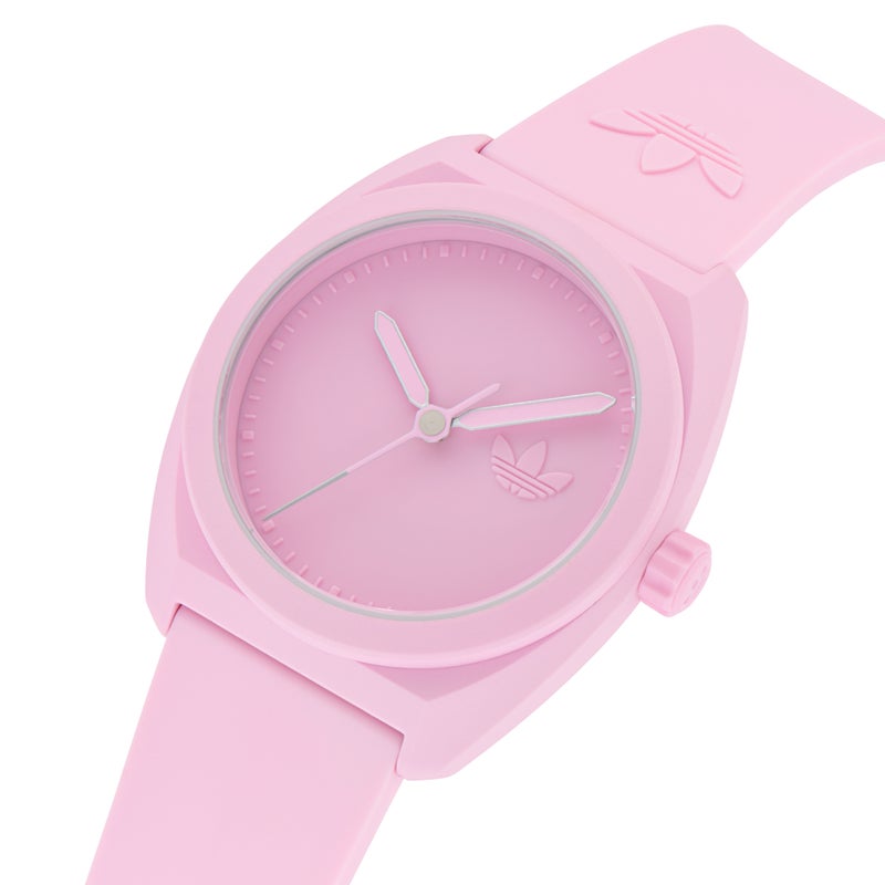 Adidas UW PROJECT THREE PNK CS PNK DL 42MM QTZ PNK PLSTC SS24 - Image 2