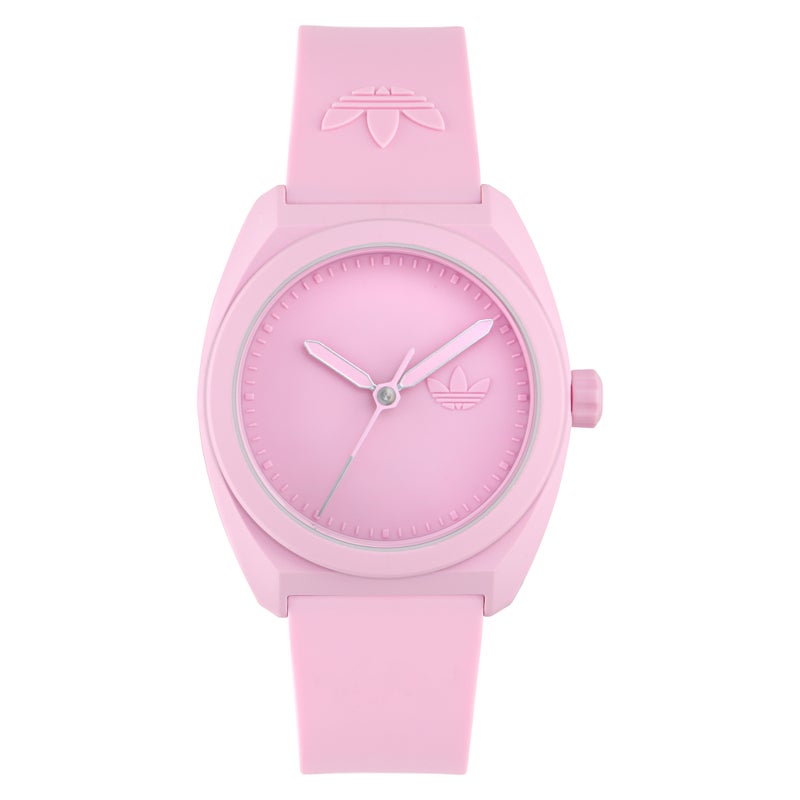 Adidas UW PROJECT THREE PNK CS PNK DL 42MM QTZ PNK PLSTC SS24 - Image 1