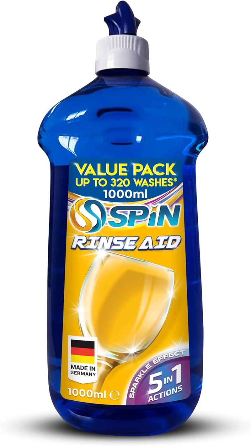 OSPIN SPIN Dishwasher Rinse Aid XXL 1000ml - Image 1