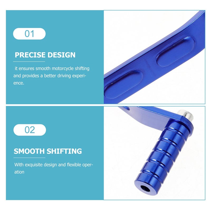 Blue CNC Motorcycle Shift Lever Gear Lever for Dirt Bike ATV Pit Bike Parts - Image 4