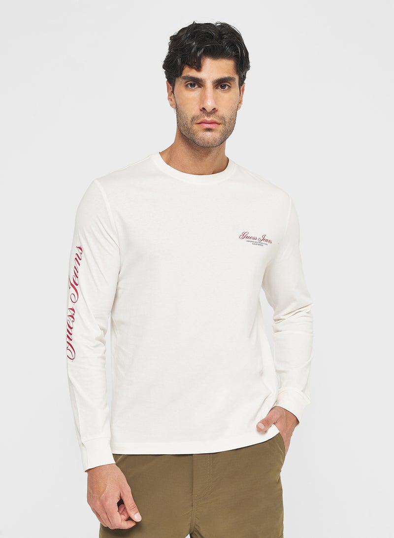 GUESS Casual Crew Neck T-Shirt - Image 1