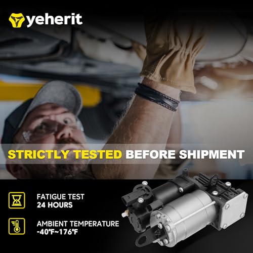 YEHERIT 2213201604 Air Suspension Compressor Pump Compatible with Benz 2012-2015 ML GL class W166 W221 CL216 S350 S400 S450 S550 S600 S63 65 AMG #2213200304 2213200704 - Image 5