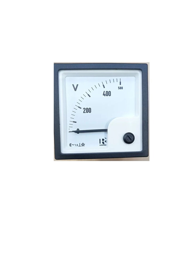 AC Analogue Panel Voltmeter 96x96 - Direct Type - ERI96VD - Image 2