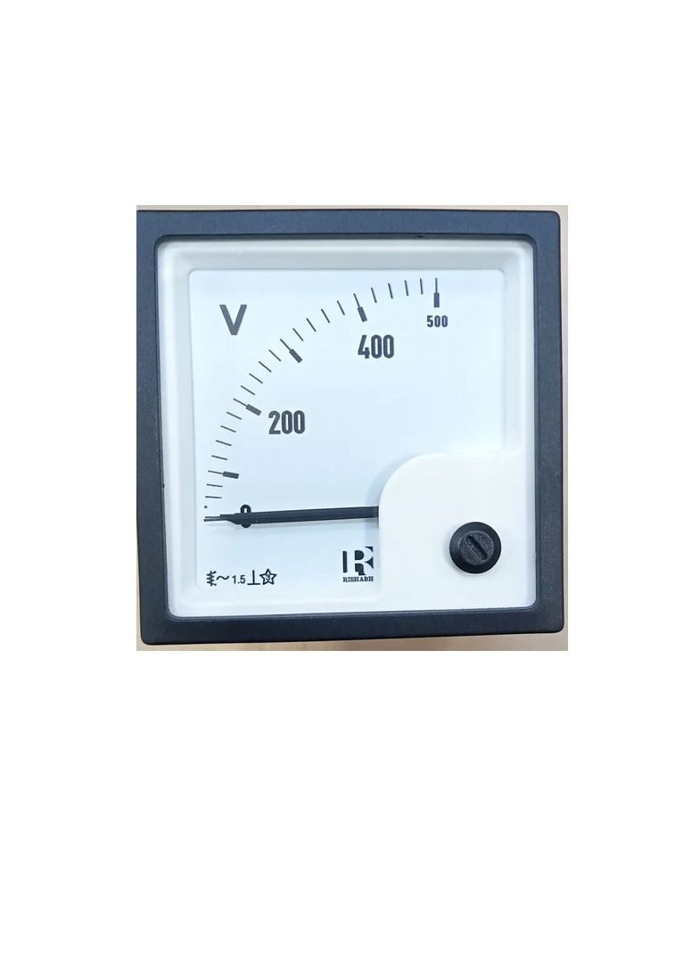 AC Analogue Panel Voltmeter 96x96 - Direct Type - ERI96VD - Image 3