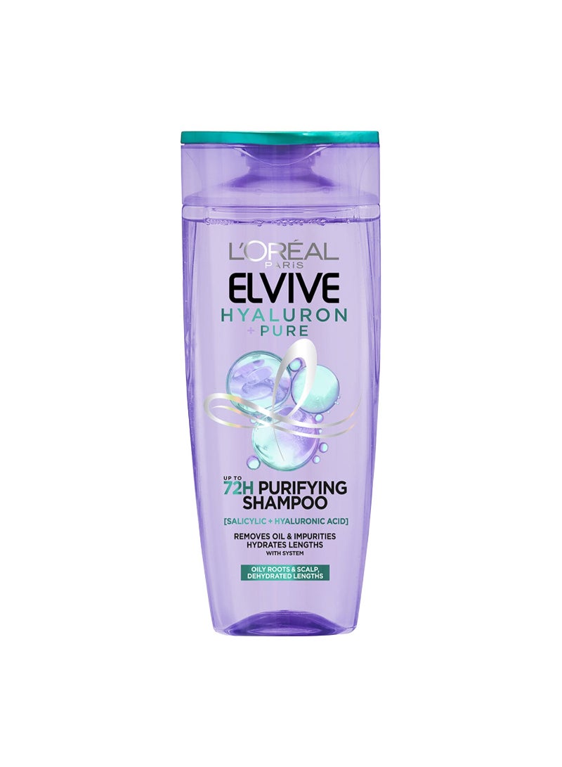 Elvive Hyaluron Pure 72H Purifying Shampoo 600 ml