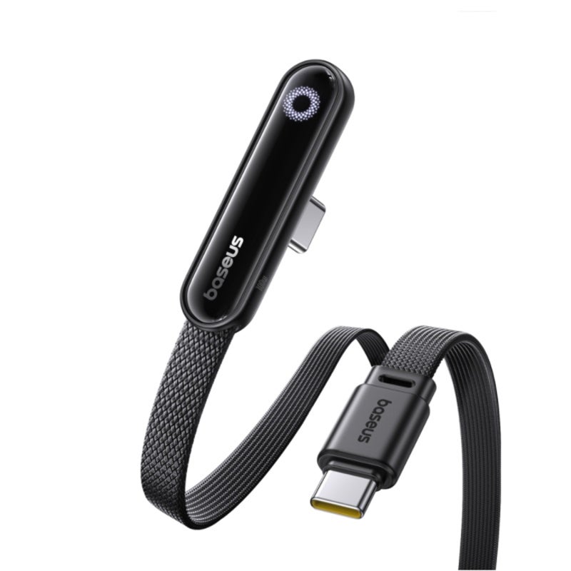 Baseus MVP 3 Fast Charging Cable USB-C to USB-C 100W 1m Cosmic Black - Image 1