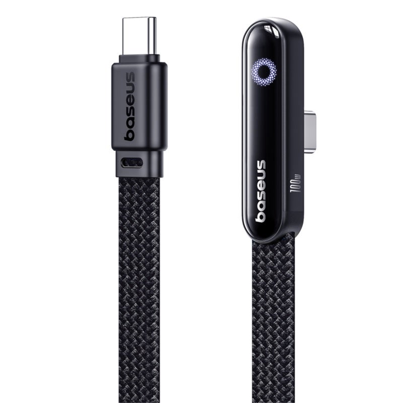 Baseus MVP 3 Fast Charging Cable USB-C to USB-C 100W 1m Cosmic Black - Image 2