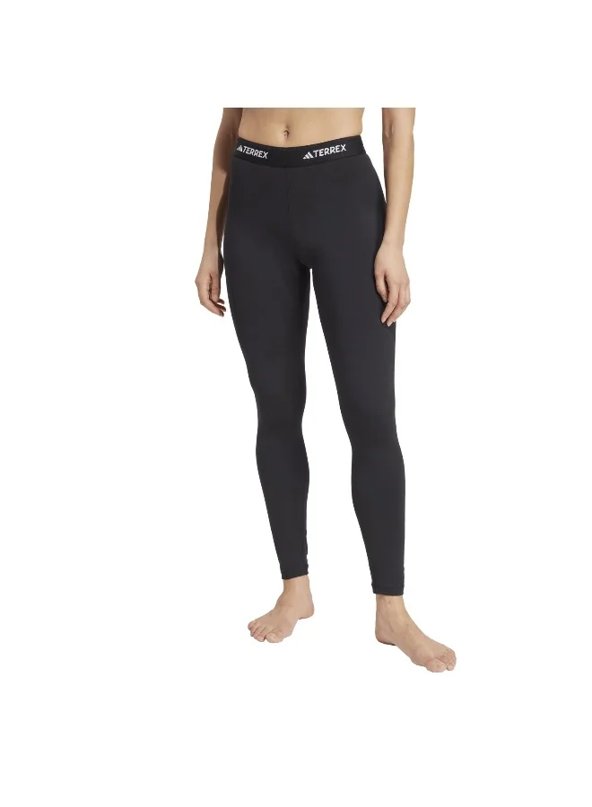 Adidas Multi Synt Ti W Black Hiking Tights For Women 2XS