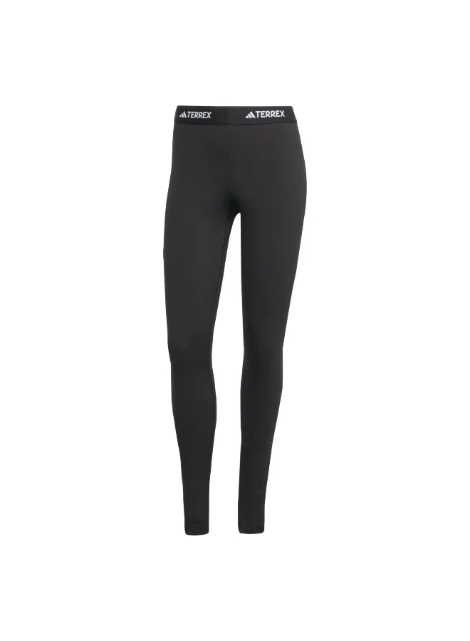 Adidas Multi Synt Ti W Black Hiking Tights For Women 2XS