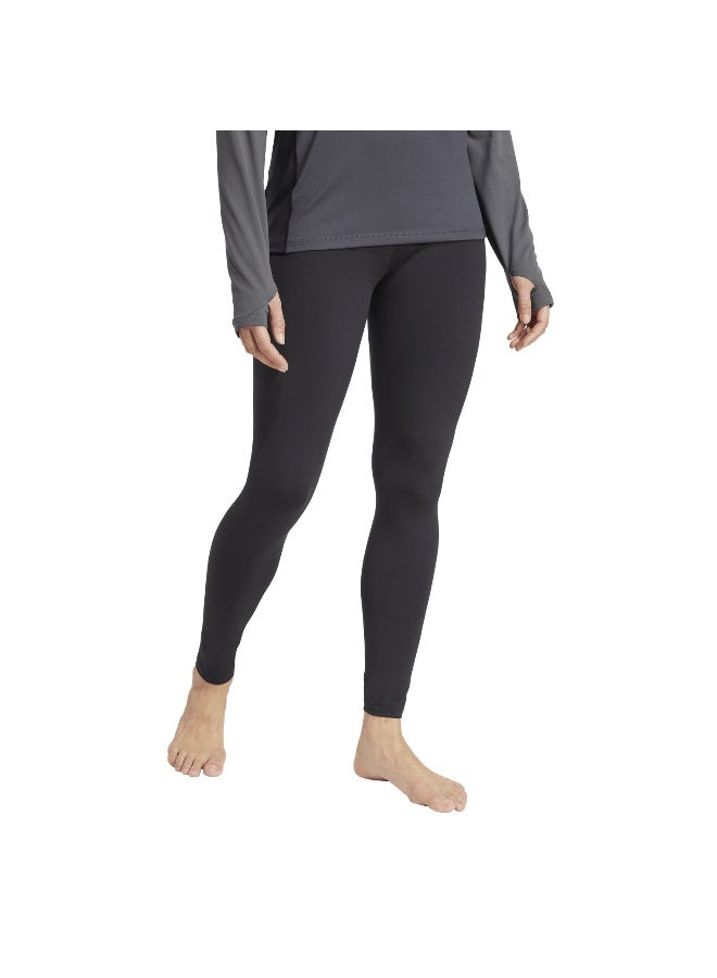 Adidas Multi Synt Ti W Black Hiking Tights For Women 2XS - Image 4