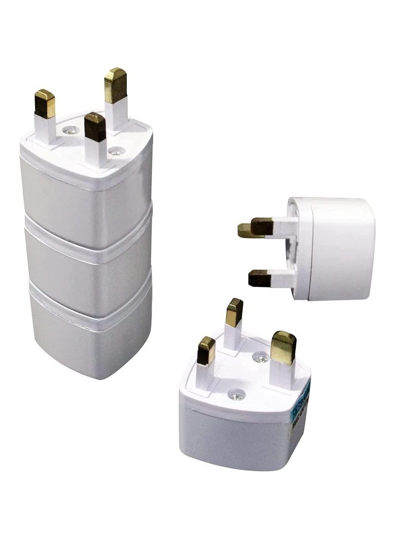 Click to buy (8-Pieces) Universal travel Plug Adapter, AU, UK, EU to US AC Power Plugs Adapter, 3 Pin Travel Wall Plug Converter - WhiteClick to buy (8-Pieces) Universal travel Plug Adapter, AU, UK, EU to US AC Power Plugs Adapter, 3 Pin Travel Wall Plug Converter - WhiteClick to buy (8-Pieces) Universal travel Plug Adapter, AU, UK, EU to US AC Power Plugs Adapter, 3 Pin Travel Wall Plug Converter - WhiteClick to buy (8-Pieces) Universal travel Plug Adapter, AU, UK, EU to US AC Power Plugs Adapter, 3 Pin Travel Wall Plug Converter - White - Image 3