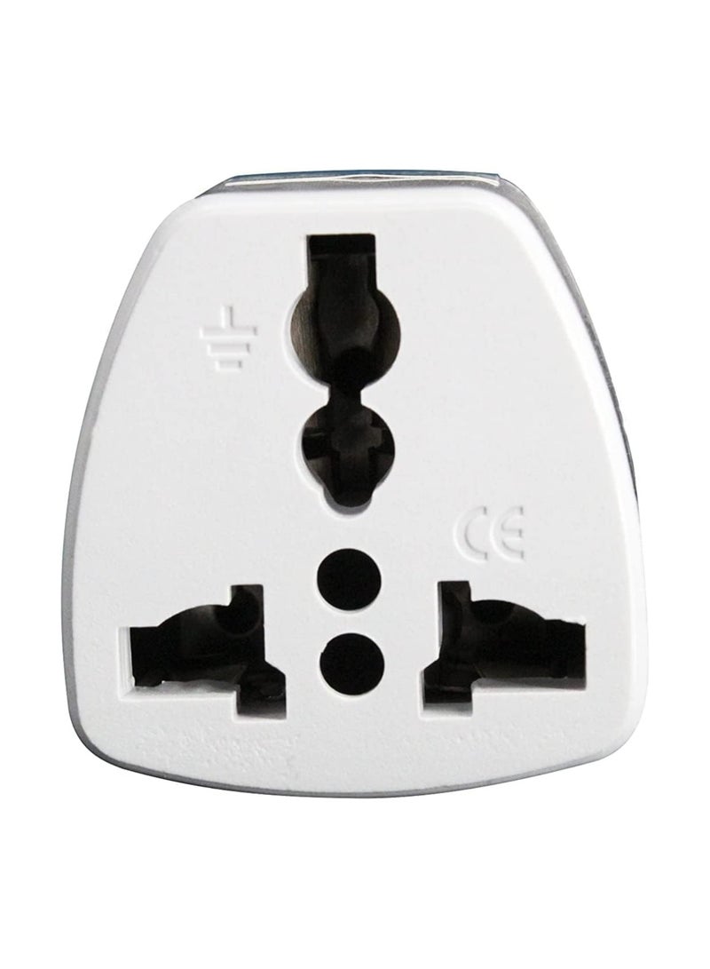 Click to buy (8-Pieces) Universal travel Plug Adapter, AU, UK, EU to US AC Power Plugs Adapter, 3 Pin Travel Wall Plug Converter - WhiteClick to buy (8-Pieces) Universal travel Plug Adapter, AU, UK, EU to US AC Power Plugs Adapter, 3 Pin Travel Wall Plug Converter - WhiteClick to buy (8-Pieces) Universal travel Plug Adapter, AU, UK, EU to US AC Power Plugs Adapter, 3 Pin Travel Wall Plug Converter - WhiteClick to buy (8-Pieces) Universal travel Plug Adapter, AU, UK, EU to US AC Power Plugs Adapter, 3 Pin Travel Wall Plug Converter - White - Image 4