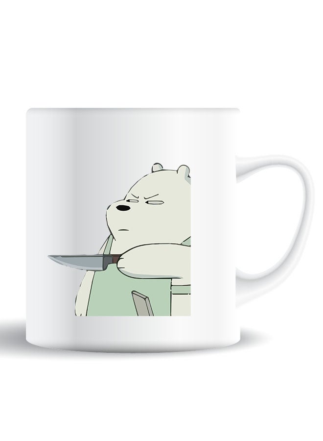 Theodor Premium Quality Two Sided Printed Coffee Mug Tea Cup Dont Touch My Bag For Home Office, Kids Men Women - Image 1