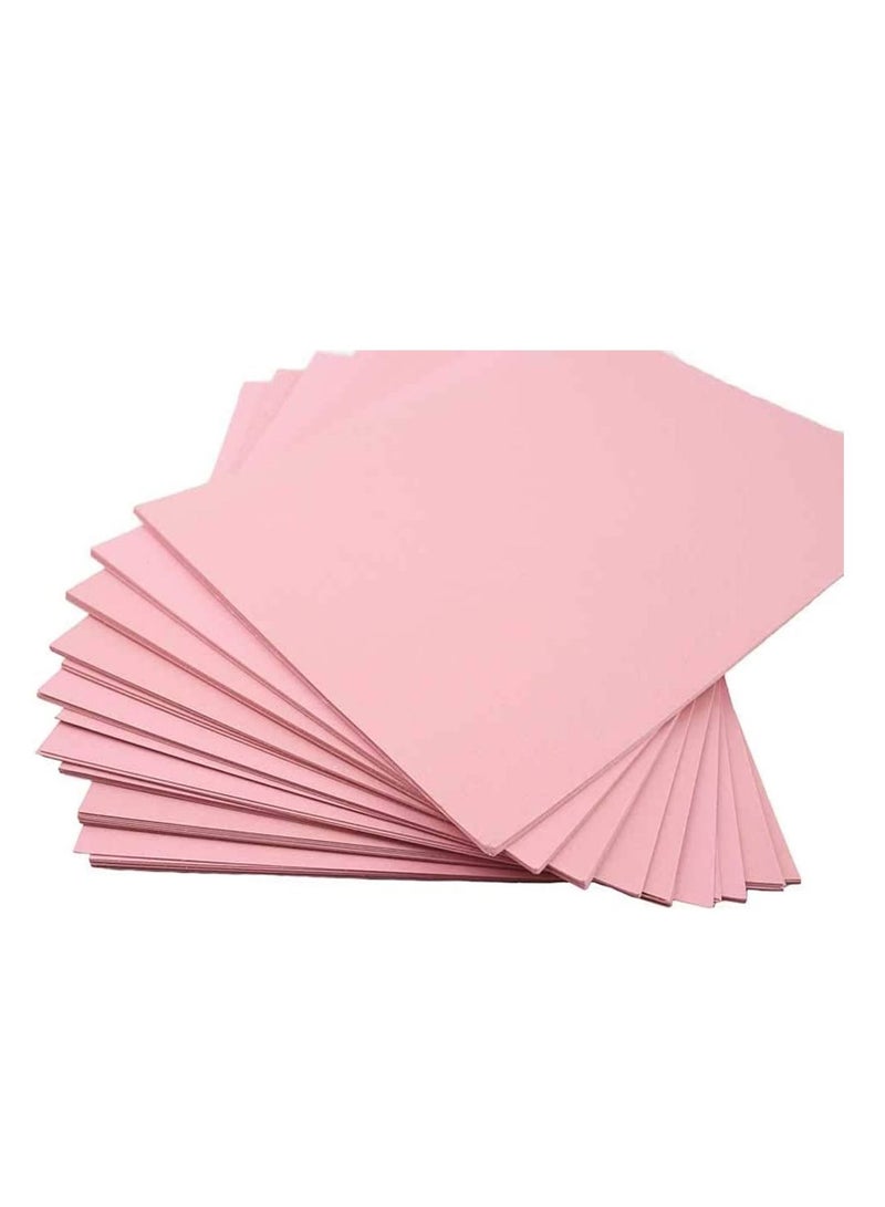 100-Piece A4 Size Bristol Card Pink 240gsm Thickness - Image 3