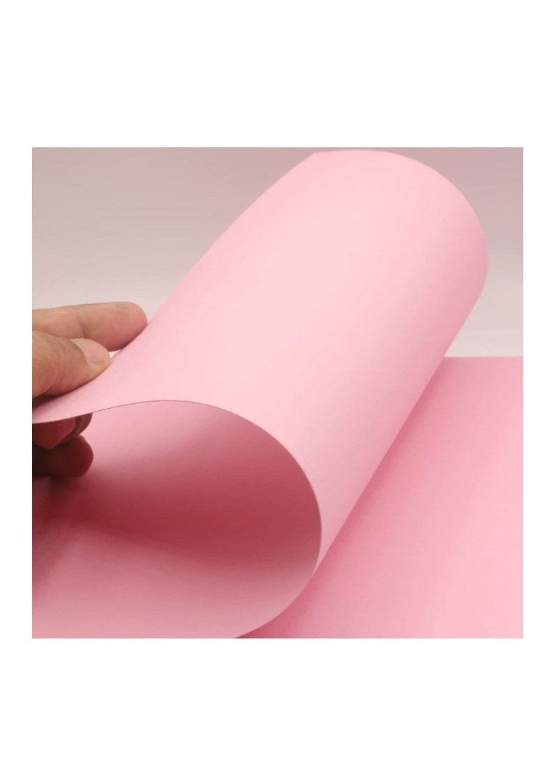 100-Piece A4 Size Bristol Card Pink 240gsm Thickness - Image 4