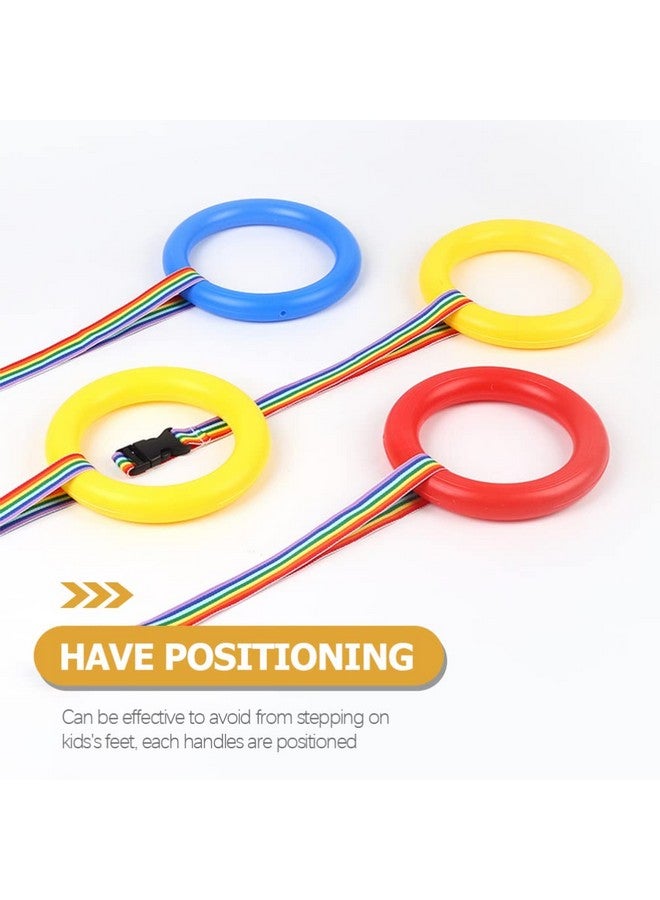 Toyvian 9pcs Children Safety Walking Rope Kindergarten Rope Line Adjustable Walking Rope for Kids up to 12, Ring Short Walking Rope Children Safety Walking Rope Nursery Daycare Walking Rope - Image 5