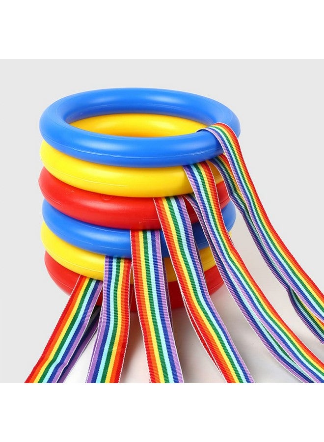 Toyvian 9pcs Children Safety Walking Rope Kindergarten Rope Line Adjustable Walking Rope for Kids up to 12, Ring Short Walking Rope Children Safety Walking Rope Nursery Daycare Walking Rope - Image 2