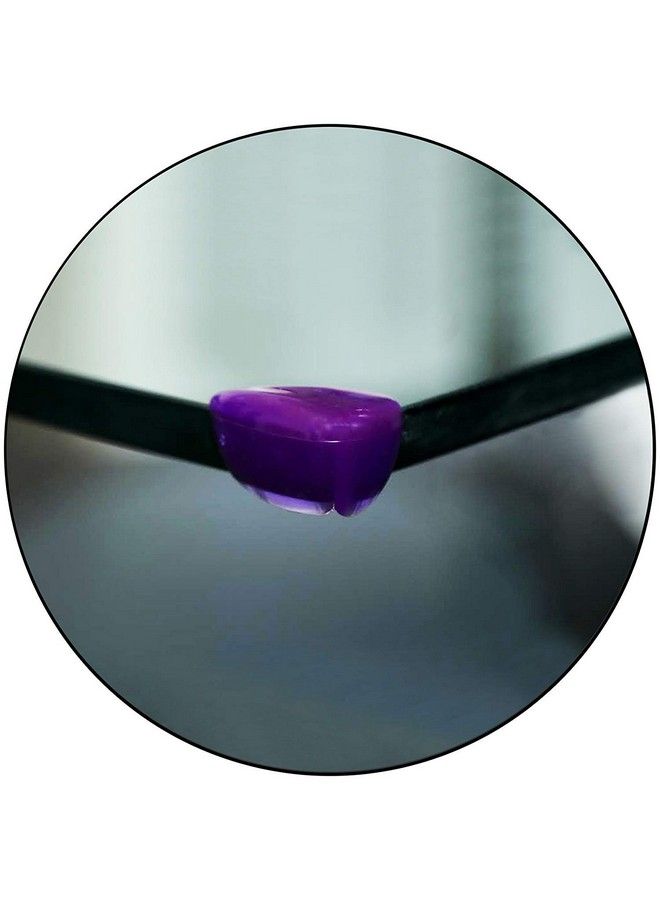 Safe-O-Kid Safe O Kid Tear Drop Corner Caps Purple Pack Of 8 - Image 1