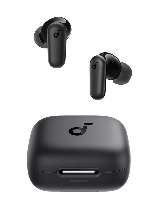 Soundcore R50i NC by Anker Noise Cancelling Earbuds, Strong and Smart Noise Cancelling, Powerful Bass, 45H Playtime, 2-in-1 Case and Phone Stand, IP54, Wireless Earbuds, Bluetooth 5.4, App Control Black
