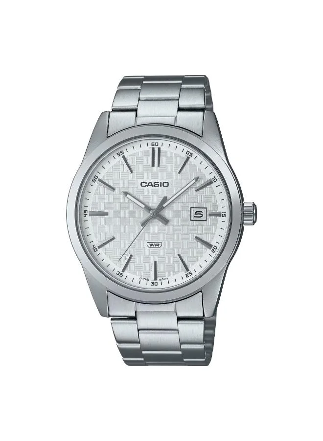 كاسيو Women's Stainless Steel Analog-Digital Watch MTP-VD03D-7AUDF - 41 mm