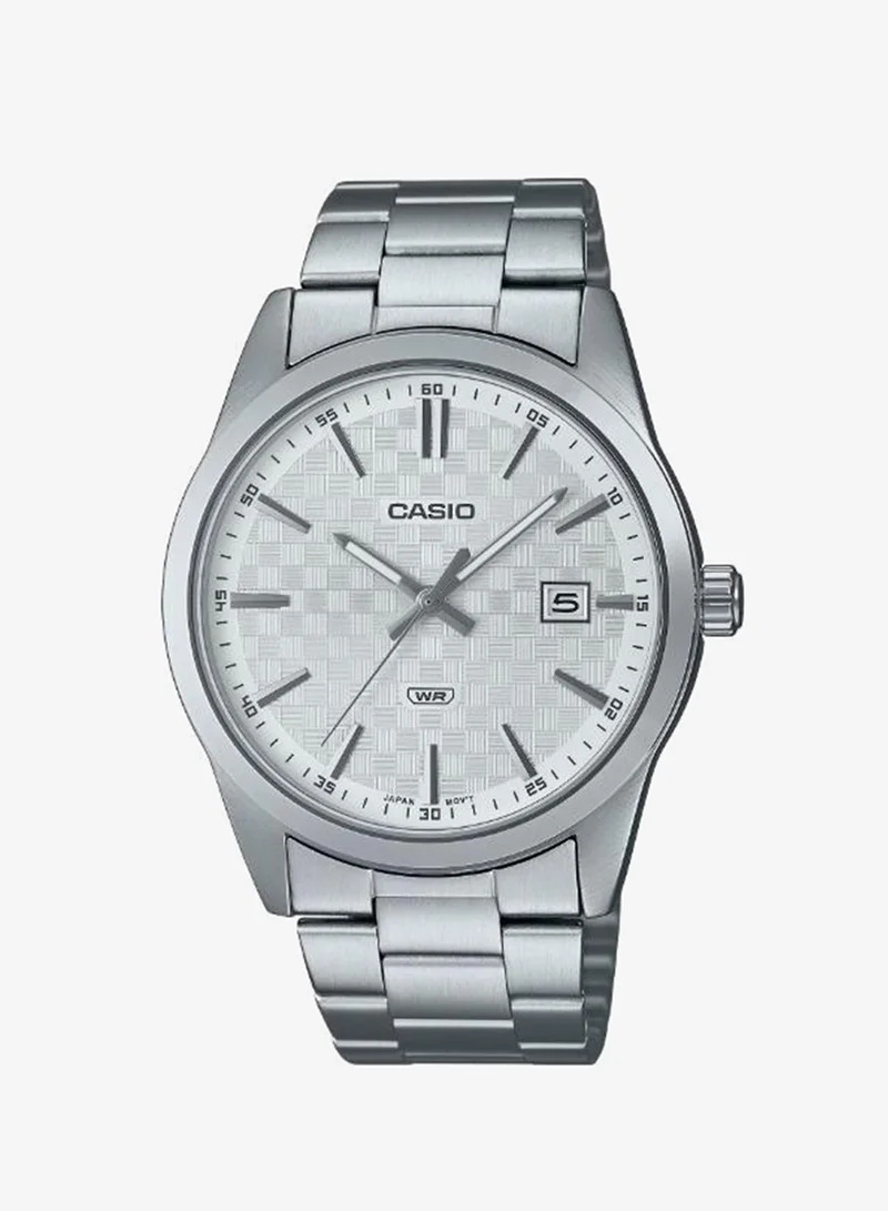 Casio Women's Stainless Steel Analog-Digital Watch MTP-VD03D-7AUDF - 41 mm