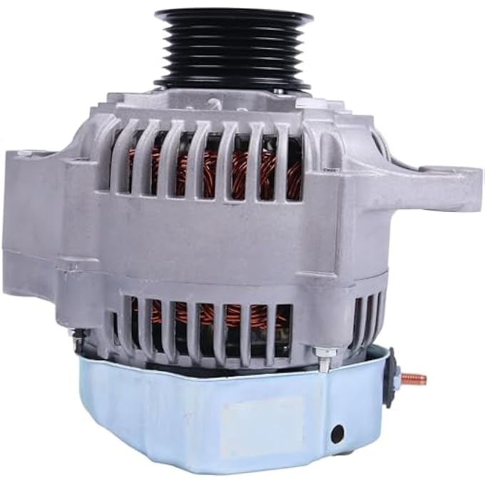 YIHETOP 12V Alternator 1J757-64010 1J757-64012 1J757-64013 Compatible for Kubota SVL75 SVL75-2C SVL90 SVL90-2C SVL90-2 SVL90C SVL75-2 - Image 3