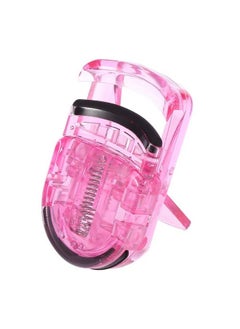 Salmue Eyelash Curler Mini Portable Heatless Eyelash Curler Clip Professional Lashes Makeup With Rubber Eyelash Natural Curling Clip Cosmetic Tools For Long Lasting Curled Fits All Eye Shapes(Pink)  - Image 2
